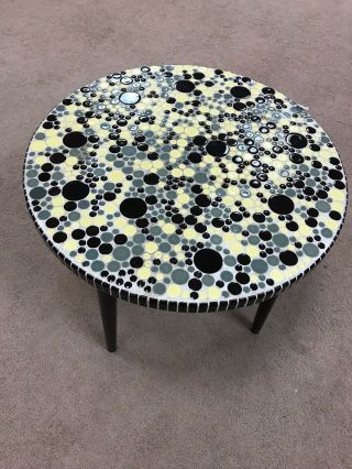 Mid Century Modern Tile Top Table