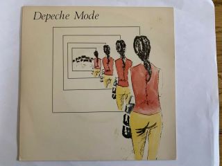 Depeche Mode Dreaming Of Me Uk 7” Single - Italian Import