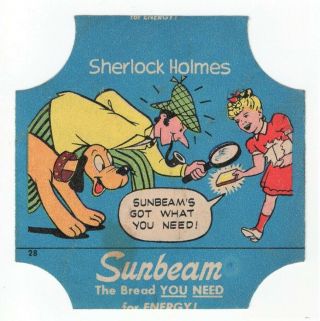 Sunbeam - Fairy Tales - Bread End Label - Little Miss Sunshine - Sherlock Holmes