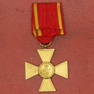 German Baden Order Medal Of Long Service Cross