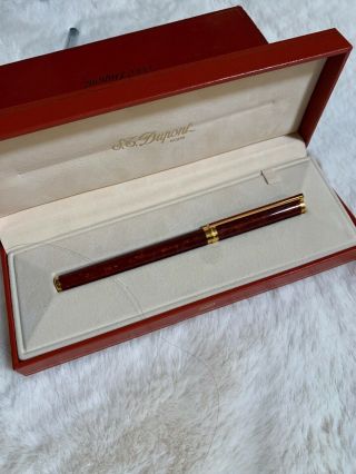 St Dupont Fountain Pen Limited Edition Vintage Find From 1980 - 90s