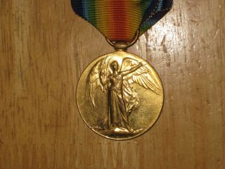 Ww1 British Victory Medal Named To Donovan Royal Navy