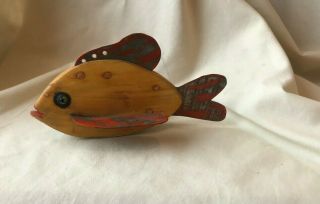 Steve Jarnot Minnesota Folk Art Fish Decoy Spears 2