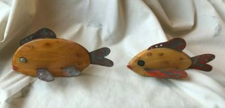 Steve Jarnot Minnesota Folk Art Fish Decoy Spears 3