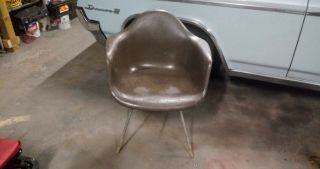 Charles Eames Herman Miller Griege Arm Chair - Authentic,  Brown