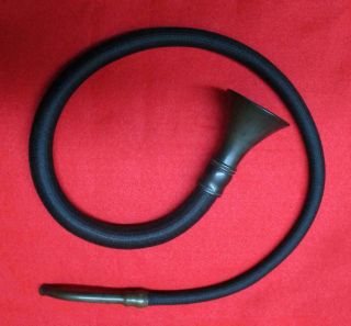 Ear Stethoscope Horn Antique Vintage Large Ebonite Medical Instrument