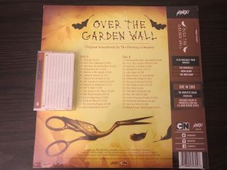 Over The Garden Wall Soundtrack Lp & For Sara Cassette Bundle By Mondo