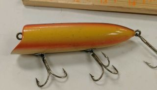 Vintage Unknown Unmarked Lucky 13 Fishing Lure Heddon South Bend Wiggle King