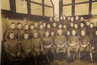 WW1 U.  S.  Army Officers Group Photograph,  Large Size 2