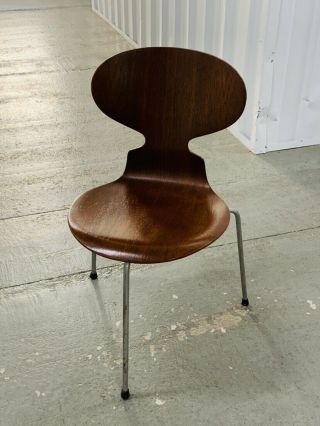 Arne Jacobsen Ant Chair Fritz Hansen Denmark Mid Century Modern Molded Plywood