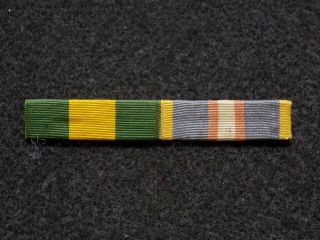 Wwi Us Army Ribbon Bar Mexican Border Service & Philippine Independence