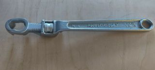 Vintage Adjust - A - Box Wrench 10 " - Collectible Oddball Tool Forged Alloy Steel