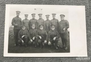 Ww1 Cef 50th Battalion,  Calgary,  Group Of Soldiers Postcard (19222)