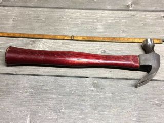 Vintage Stanley H111 - 1/2 Curve Claw Hammer 16oz Handle