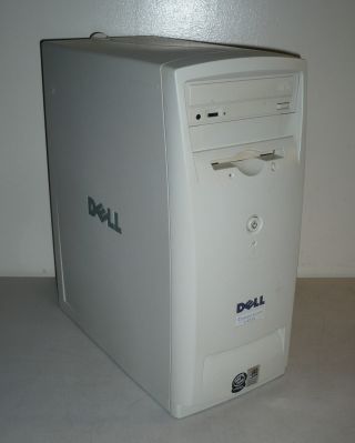 Vintage Dell Dimension L433c Pc Windows 95 Plus 2x Pci Intel 433mhz/20gb/256mb