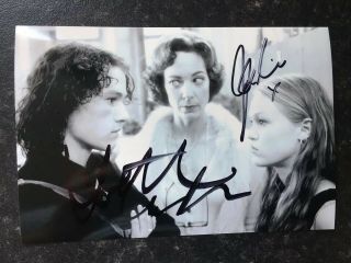 Heath Ledger & Julia Stiles Hand Signed Autograph Photo - Autographs
