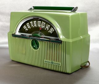 Ge Model 611 Vintage Portable Tube Radio From 1951 Restored Gem