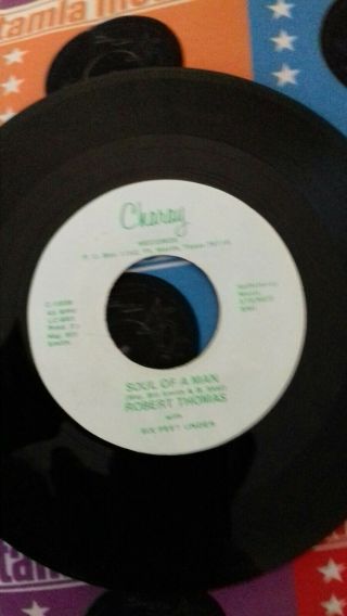 Robert Thomas - Salvation,  Soul Of A Man,  7 " Vinyl,  Charay Recs,  Northern Soul,  Classic