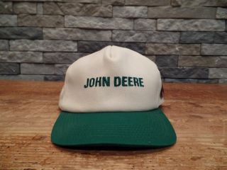 John Deere Trucker Hat Cap Old School Snap Back Closure With Tags