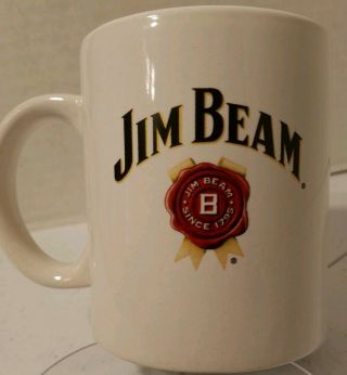 Jim Beam Since 1795 Vintage Ceramic Coffee Mug 2005.  Collectible.  Rare