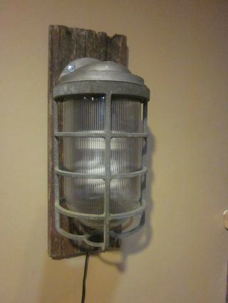 Vintage Industrial Explosion Proof Wall Lamp Steampunk Light