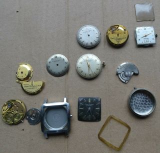 Girard Perregaux Watch Movements Vintage Cases Dials & Parts Gyromatic 39 Jewels