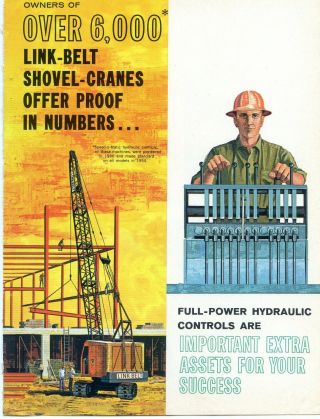 1954 Link - Belt Crane & Shovel Ad