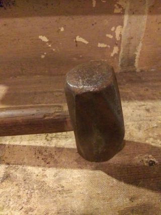 Vintage blacksmith atha Stanley 780.  3 pound sledgehammer 2