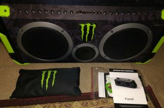 Monster Energy Bumpboxx Flare 8 2019 Boombox From The Unlock The Vault Promotion