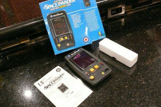 Entex Space Invader Vintage Electronic Handheld Arcade Video Game,  Box ✨tested✨