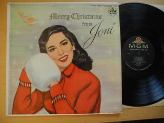 Joni James Merry Christmas From Joni Lp 1958 Us Ex -