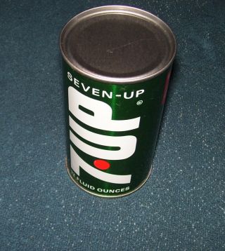 7 Up Flat Top Soda Can The Uncola Seven - Up Research Corp Ks Canning Test Can ?