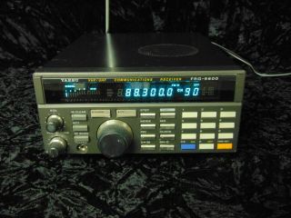 Vintage Yaesu Musen Japan FRG - 9600 VHF UHF HAM Radio Communications Receiver 3