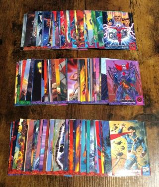 1994 Fleer Ultra X - Men Complete Base Set Of 150 Trading Cards