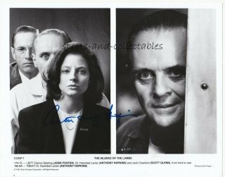 Anthony Hopkins As Hannibal Lecter - Sharpie Signed Photograph - Not Certified