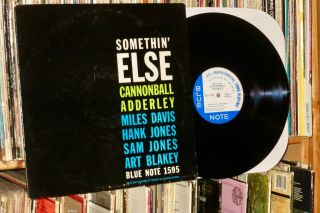 Cannonball Adderley " Somethin Else " Blue Note Lp (miles Davis)