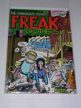 The Fabulous Furry Freak Brothers Comix 1 By Gilbert Shelton Rip Off Press 1980