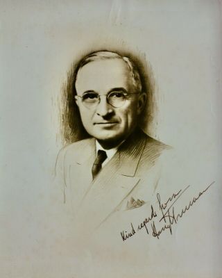 Harry Truman Autographed Signed 8x10 Photo Reprint