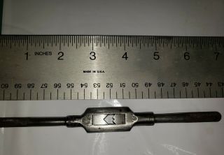 J) Vintage Gtd No.  0 Adjustable Tap Handle Wrench Machinist Tool