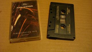 Ford Audio Systems Demonstration Tape 1988 Audio Casstte Tape Vg,