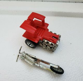 Vintage Hotwheels Chopcycles Sour Kraut (red) Very Rare (look)