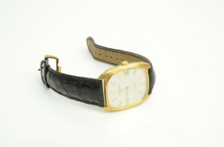 Authentic Vacheron Constantin Vintage Watch 18K Gold Men ' s Square RARE - no band 2