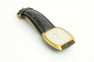 Authentic Vacheron Constantin Vintage Watch 18K Gold Men ' s Square RARE - no band 3