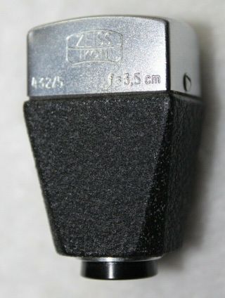 Vintage Zeiss Ikon Contax Rangefinder Camera Viewfinder 432/5 F=3.  5cm