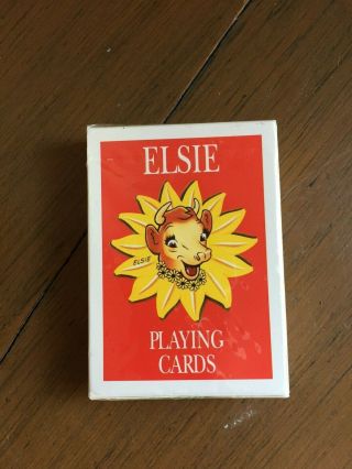 Elsie The Borden Cow Playing Cards.  Nip