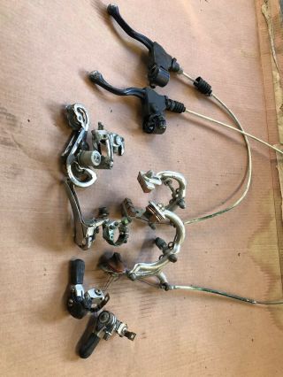 Vintage Tommaselli Racer High Performance Brake Levers With Suntour,  Diacompe