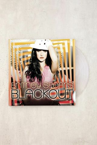 Britney Spears Blackout Lp Vinyl Limited Edition Rare