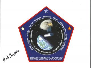 Manned Orbiting Lab Astronaut – Nasa,  Astronaut; Bob Crippen,  Autograph