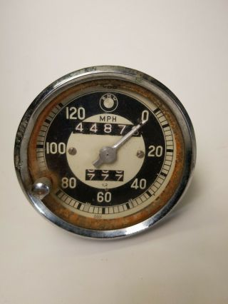 Vintage Bmw R60/2 Speedometer 1.  2