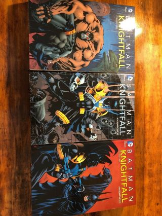 Batman Knightfall Set Volume 1,  2,  3